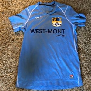Nike West Mont United soccer jersey youth XL